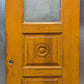 32"x79"x1.75" Antique Vintage Old Reclaimed Salvaged SOLID Wood Wooden Entry Door Window Glass Pane