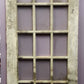 35.5"x83"x1.75" Antique Vintage Old Reclaimed Salvaged Wood Wooden Interior French Door Window Glass