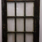 35.5"x84"x1.75" Antique Vintage Old Reclaimed Salvaged Wood Wooden Interior French Door Window Glass