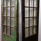 35.5"x84"x1.75" Antique Vintage Old Reclaimed Salvaged Wood Wooden Interior French Door Window Glass