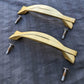 3 available Pair Antique Vintage Old Art Deco "Keeler" Brass Dresser Desk Chest Drawer Furniture Cabinet Door Pulls Handles