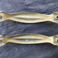 3 available Pair Antique Vintage Old Art Deco "Keeler" Brass Dresser Desk Chest Drawer Furniture Cabinet Door Pulls Handles