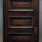 30"x84.5"x1.75" Antique Vintage Old Reclaimed Salvaged SOLID Oak Veneer Wood Wooden Interior Door 5 Panels