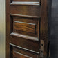 30"x84.5"x1.75" Antique Vintage Old Reclaimed Salvaged SOLID Oak Veneer Wood Wooden Interior Door 5 Panels