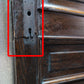 30"x84.5"x1.75" Antique Vintage Old Reclaimed Salvaged SOLID Oak Veneer Wood Wooden Interior Door 5 Panels