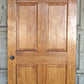 32"x80" Antique Vintage Old Reclaimed Salvaged SOLID Wood Wooden Interior Door Raised Panels