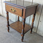 Antique Vintage Old "Broyhill" SOLID Old Wood Wooden Side End Accent Lamp Night Table Stand Nightstand Shelf