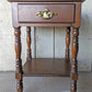 Antique Vintage Old "Broyhill" SOLID Old Wood Wooden Side End Accent Lamp Night Table Stand Nightstand Shelf