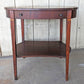Antique Vintage Old "Mersman" Mahogany SOLID Wood Wooden Side End Accent Lamp Night Table Stand Nightstand Shelf