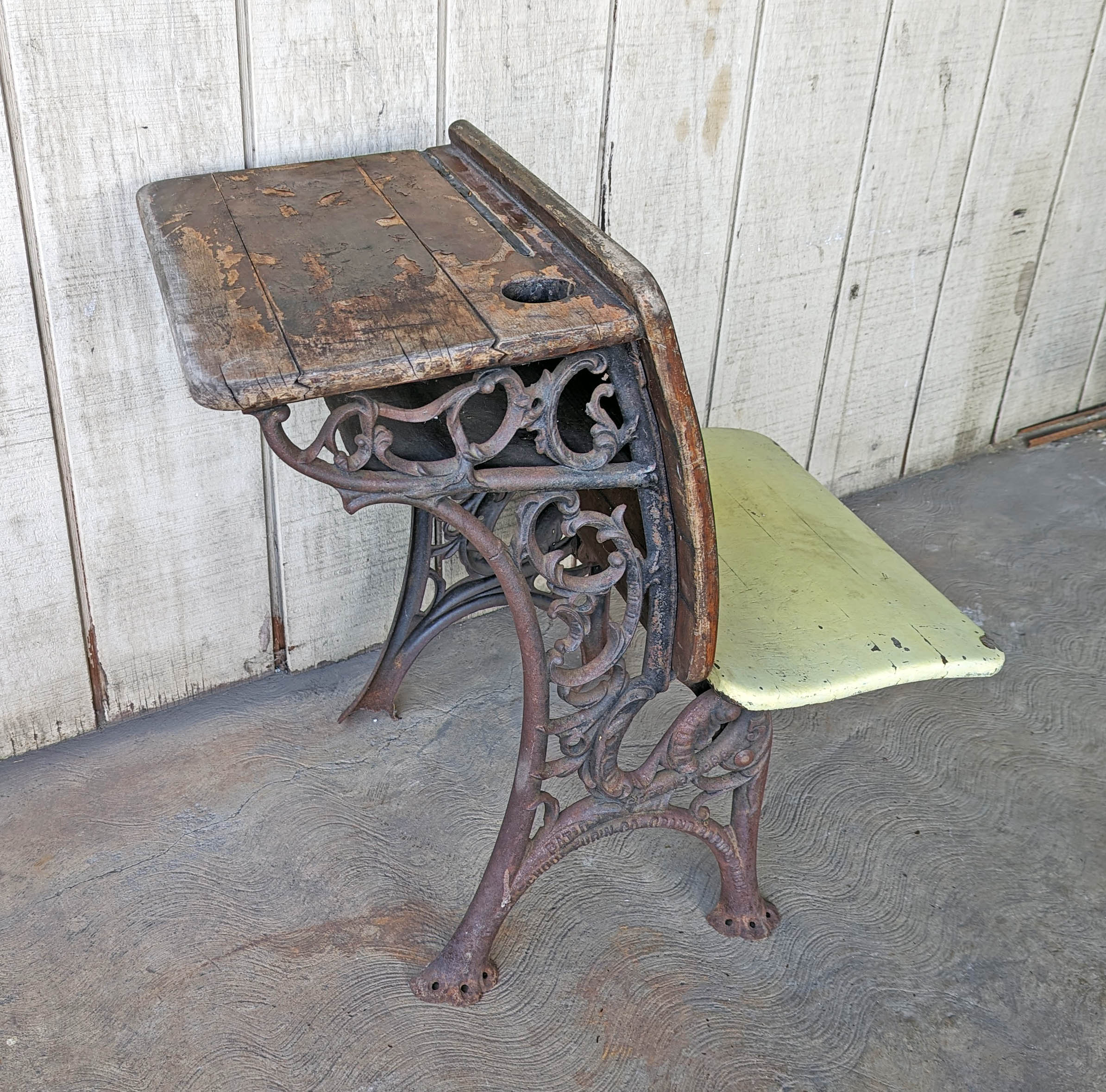 Antique authentic School Desk