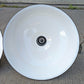 Lot Set of 3 Vintage Antique Old 16" Salvaged Reclaimed Art Deco Factory Industrial Porcelain Enamel Steel Metal Lamp Shade Ceiling Light Cover Fixture