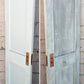 24"x76.5" Antique Vintage Old Reclaimed Salvaged Interior SOLID Wood Wooden Closet Pantry Door 2 Panels