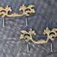 3 Pairs available Vintage Antique Old Reclaimed Salvaged Victorian SOLID Brass Drawer Cabinet Door Furniture Pull Handle