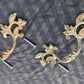 3 Pairs available Vintage Antique Old Reclaimed Salvaged Victorian SOLID Brass Drawer Cabinet Door Furniture Pull Handle