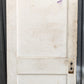 2 Available 30"x77" Antique Vintage Old Reclaimed Salvaged Solid Wood Wooden Interior Doors 2 Panels