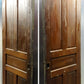 74x90" Pair Antique Vintage Old Reclaimed Salvaged Pocket Sliding Double SOLID Wooden Panels Interior Doors