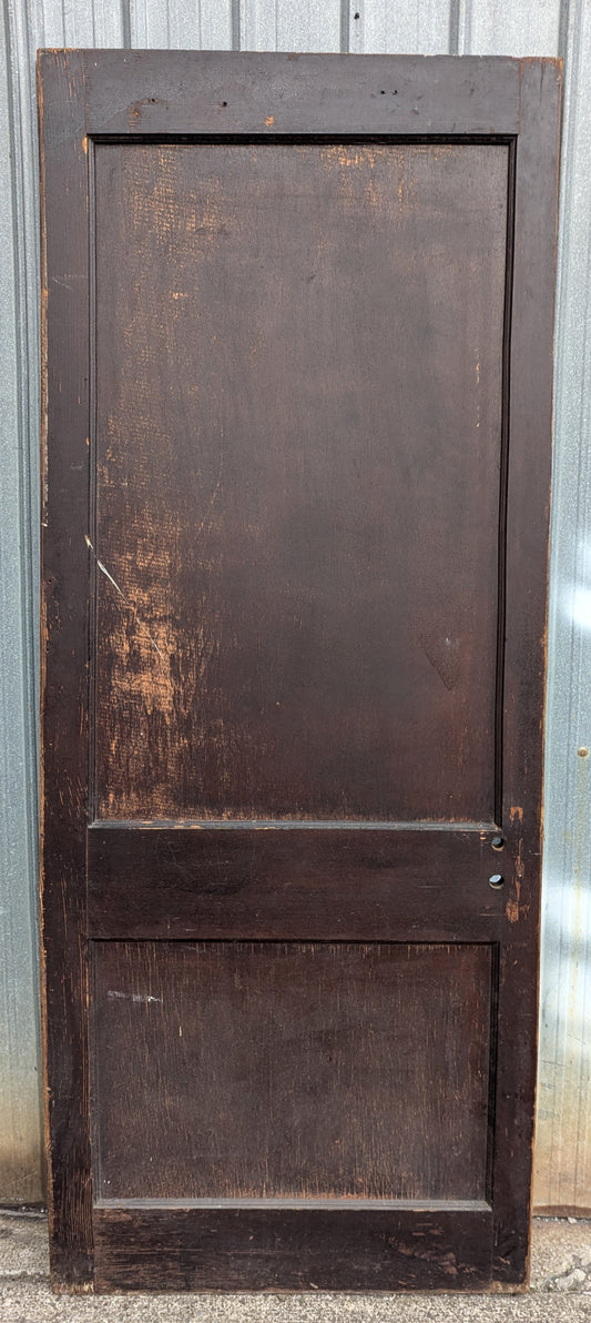 28"x77" Antique Vintage Old Reclaimed Salvaged Interior Closet SOLID Wood Wooden Doors 2 Panels