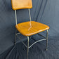 Vintage Mid Century Modern Antique Old "Heywood Wakefield" Maple Wood Wooden Steel Metal Sewing Work Side Dining Accent Desk School Chair