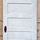 32"x80" Antique Vintage Old Reclaimed Salvaged SOLID Wood Wooden Interior Door 5 Panels