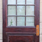 2 Available 44"x82"x1.75 Antique Vintage Old Salvaged Reclaimed SOLID Wood Wooden Hardwood Entry Entrance Panel Doors 9 Windows Wavy Glass