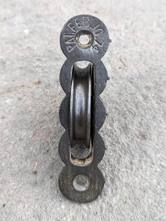 8 available Restored Cleaned Antique Vintage Old Reclaimed Salvaged Victorian Cast Iron Window Sash Pulleys Wheels Hardware