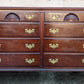 Antique Vintage Old "Kling" SOLID Mahogany Wood Wooden Colonial Double Wide Dresser Chest of Drawers