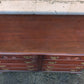 Antique Vintage Old "Kling" SOLID Mahogany Wood Wooden Colonial Double Wide Dresser Chest of Drawers