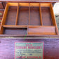 Antique Vintage Old "Kling" SOLID Mahogany Wood Wooden Colonial Double Wide Dresser Chest of Drawers