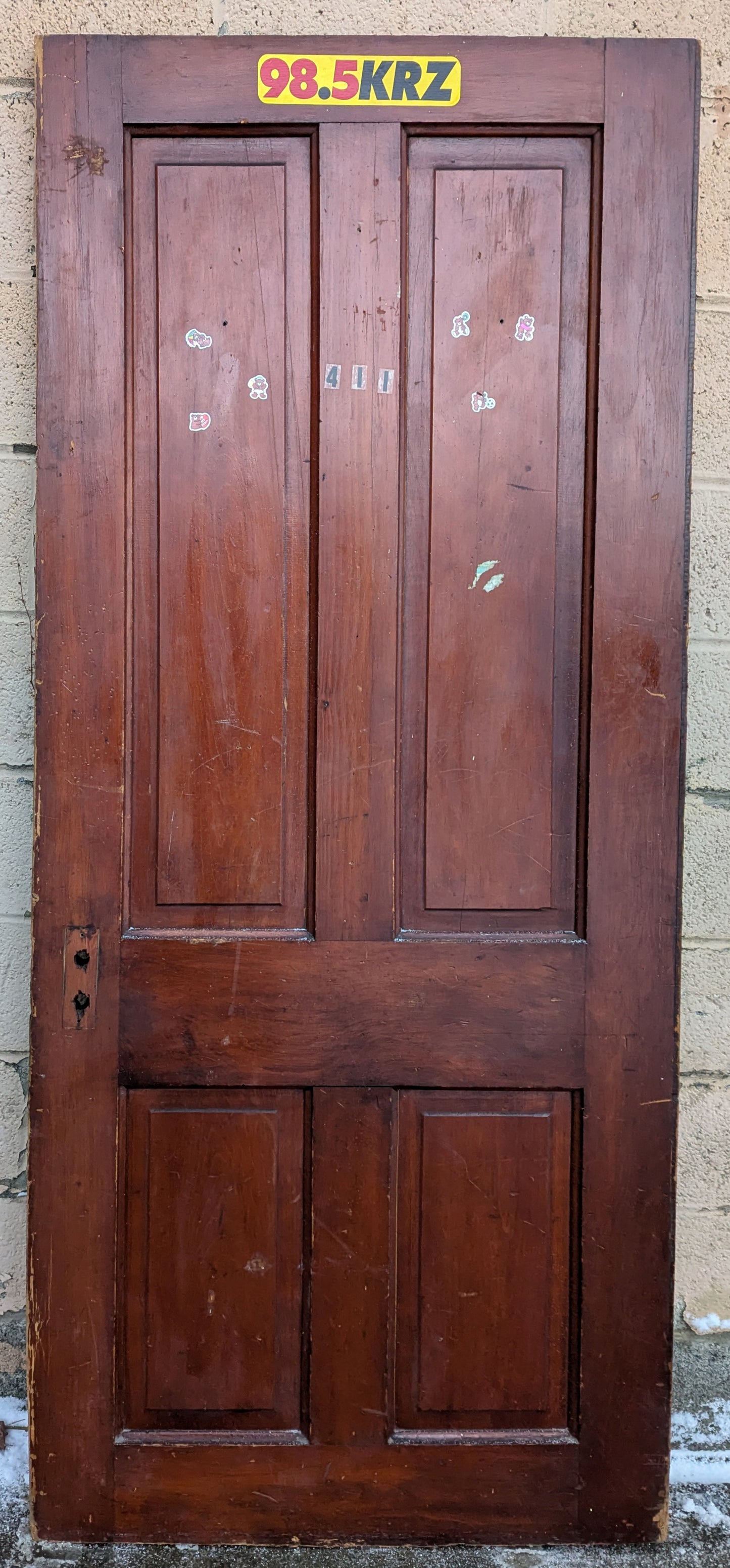 2 available 32"x77" Antique Vintage Old Reclaimed Salvaged Interior SOLID Wood Wooden Doors 4 Panels