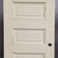 27.5"x79.5" Antique Vintage Old Reclaimed Salvaged SOLID Wood Wooden Closet Interior Door 5 Panels