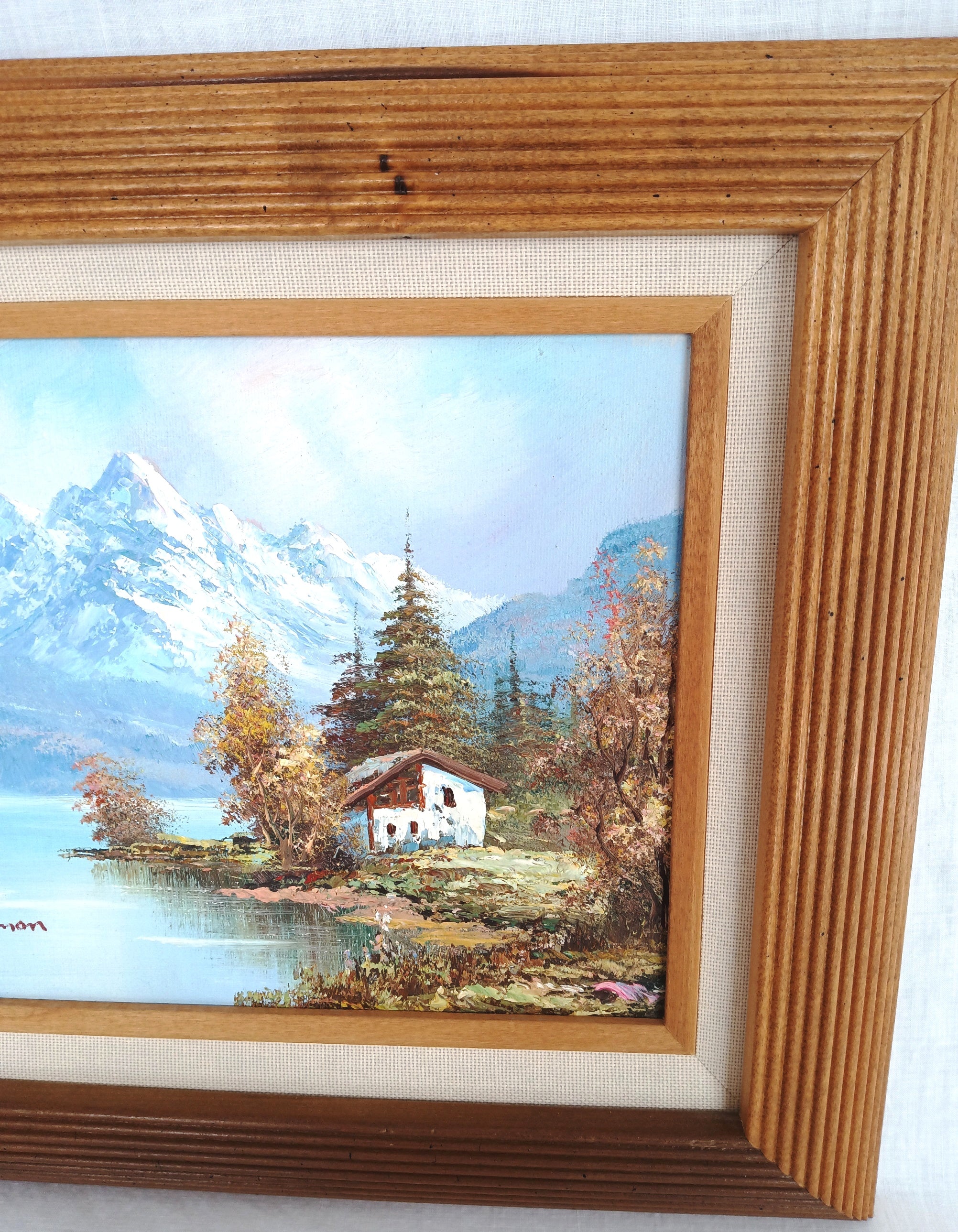 Vintage deals oil painting