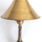 Antique Brass Art&Crafts The Greist Mfg Co. Pat. 1925 Sconce Table Desk Lamp Clamp w/ Clip on Conical Brass Shade