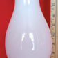 Vintage Milk Glass Lampshade Replacement Hurricane Chimney GWTW Lamp Crimped Top Cover Lamp