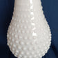 Vintage Milk Glass Lampshade Hobnail Design Fluted Shade Replacement Shade Oil Lamp Chimney Heavy Glass Shade 3.25” Fitter