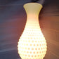 Vintage Milk Glass Lampshade Hobnail Design Fluted Shade Replacement Shade Oil Lamp Chimney Heavy Glass Shade 3.25” Fitter