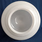 Art Deco Milk Glass Schoolhouse Ceiling Light Fixture Lampshade Hanging Pendant Unique Shape Center Button Replacement Shade 6” Fitter