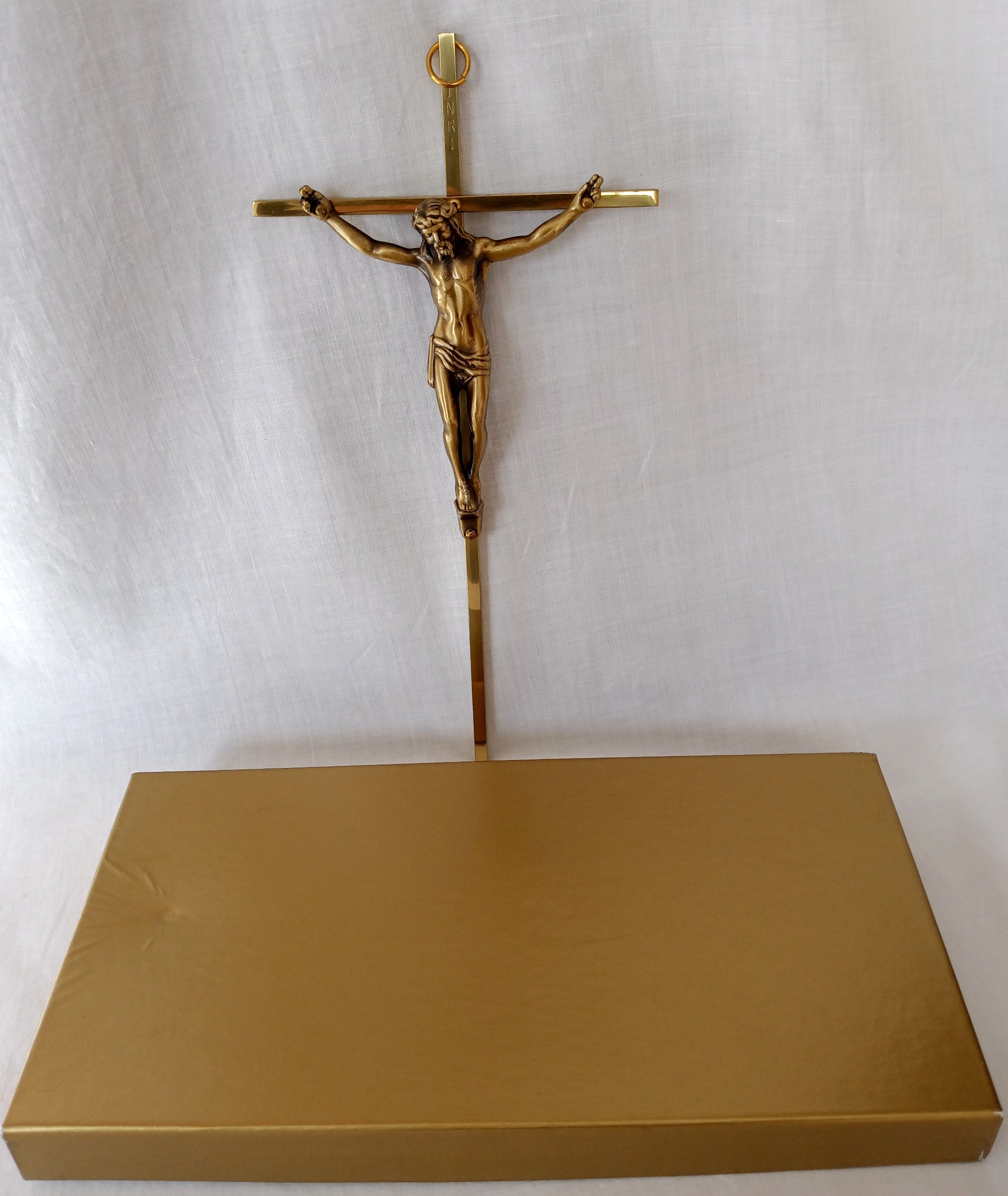 Richly decorated Catholic Cross - 1970 - 2024 hanger