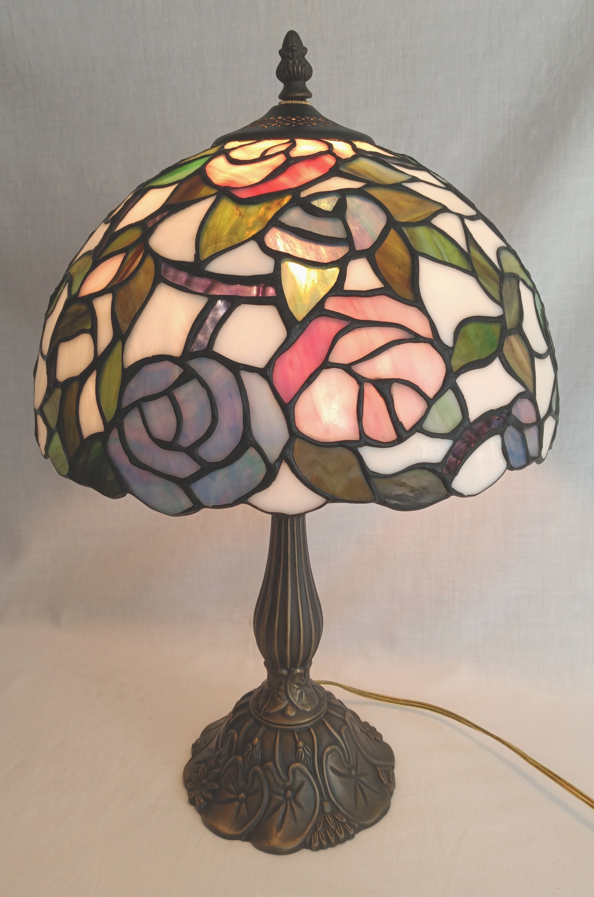 Vintage Frosted Glass shops Lamp Light Shade Ceiling Fan Globe Ruffled Bell, set of 6.