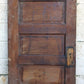 28"x78.5" Antique Vintage Old Reclaimed Salvaged SOLID Wood Wooden Interior Door 5 Panels