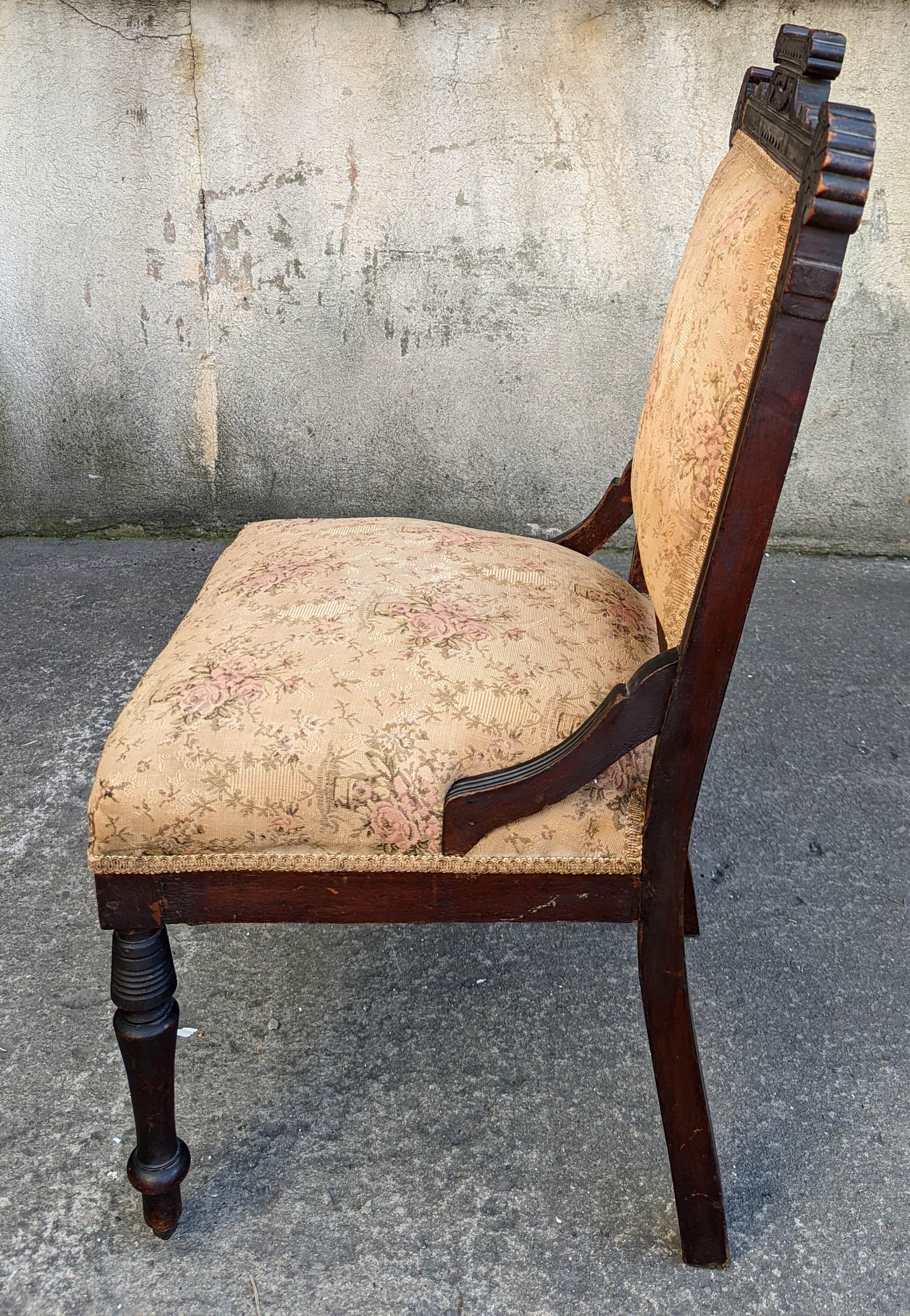 Victorian eastlake online chair