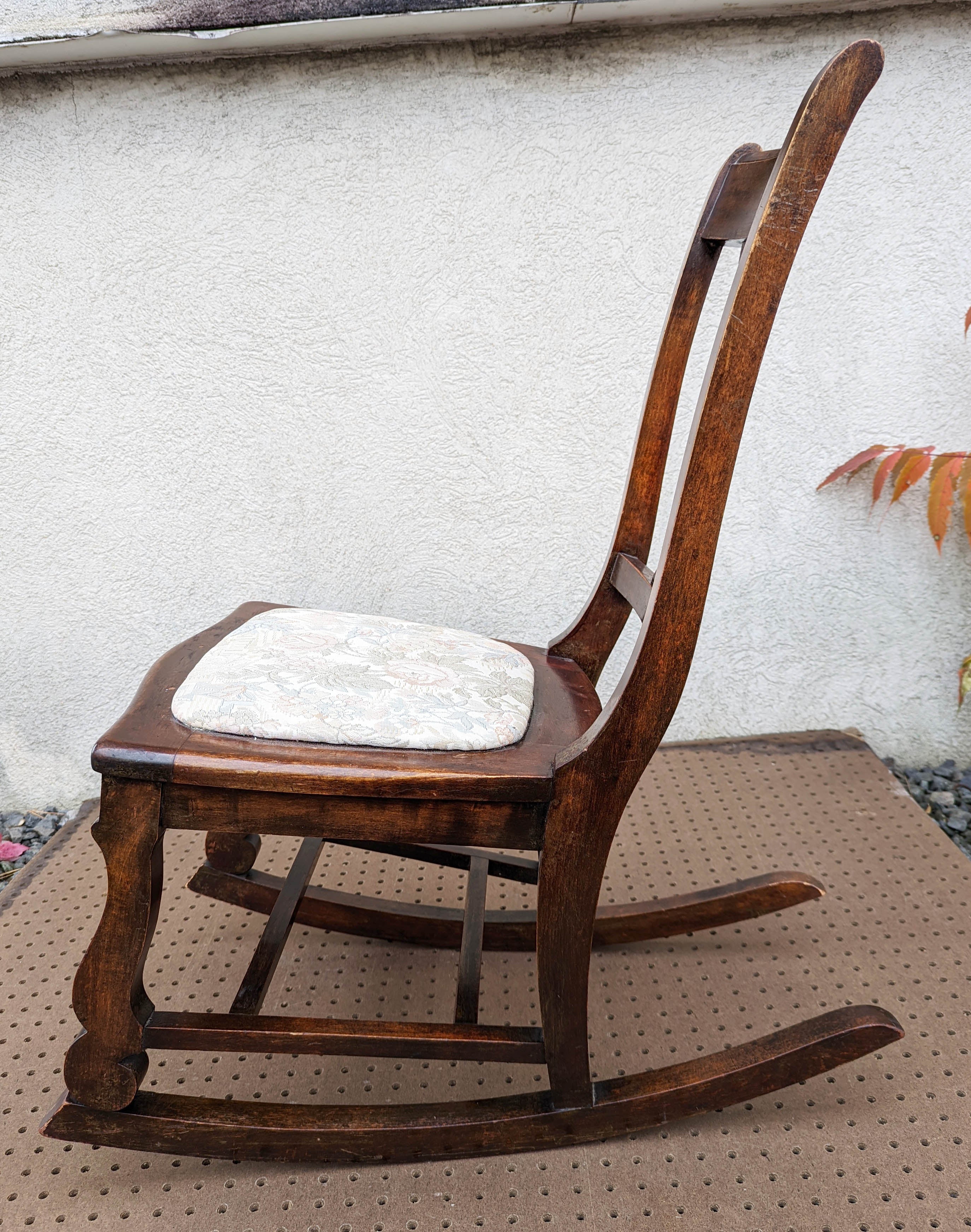 Vintage rocking chair cushions hot sale