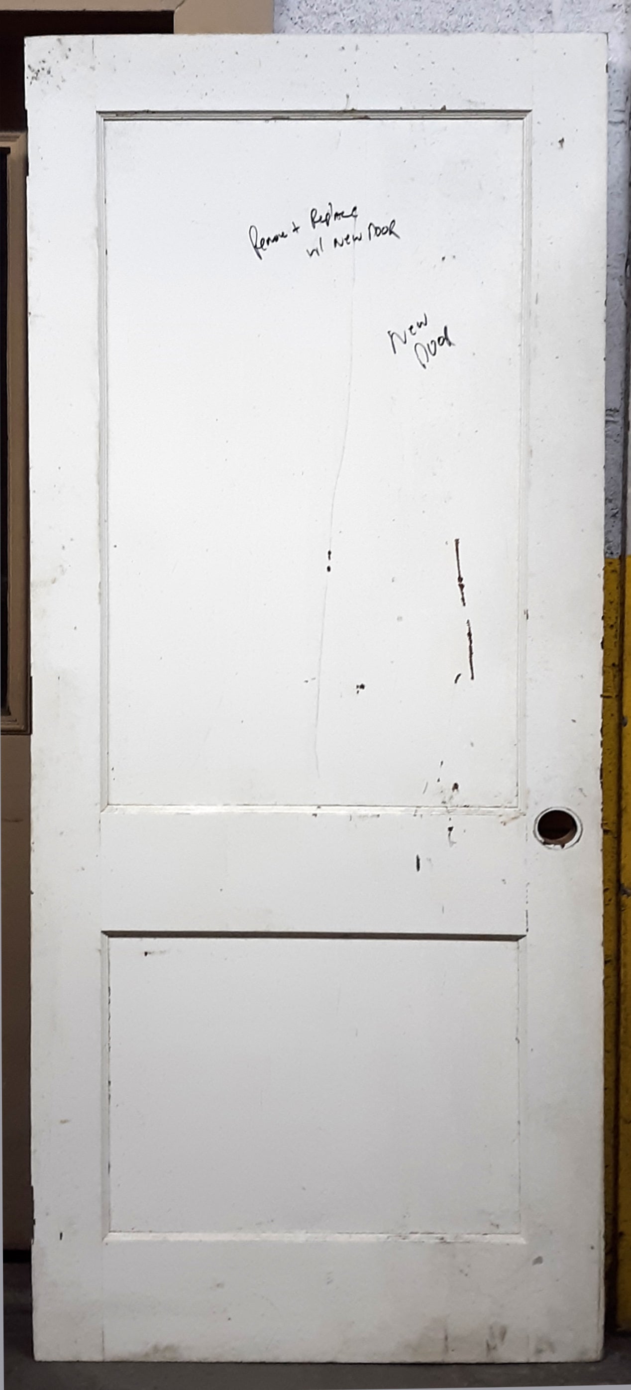 2 available 32"x79" Antique Vintage Old Reclaimed Salvaged Interior SOLID Wood Wooden Interior Door