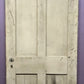 30"x78" Antique Vintage Old Reclaimed Salvaged Victorian SOLID Wood Wooden Interior Door 4 Panels