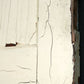 32"x79" Antique Vintage Old Salvaged Reclaimed Arts Crafts Interior Solid Wood Door Flat Recessed 2 Panels