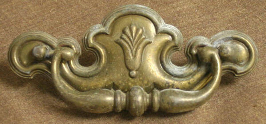 5 available Vintage Old Salvaged Reclaimed Metal Empire Patina Drawer Cabinet Furniture Door Pull Handle Plate