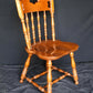 Vintage Antique Old Reclaimed Salvaged "E R Buck" SOLID Maple Wood Wooden Side Dining Accent Chair