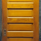 29.5"x79" Antique Vintage Old Reclaimed Salvaged Interior Oak SOLID Wood Wooden Door 6 Ladder Panel