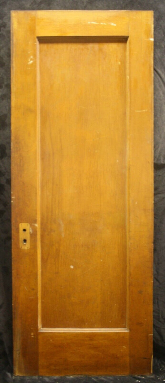 4 available 28"x80"x1.75" Antique Vintage Old Reclaimed Salvaged Wood Wooden Interior Doors Flat Panel