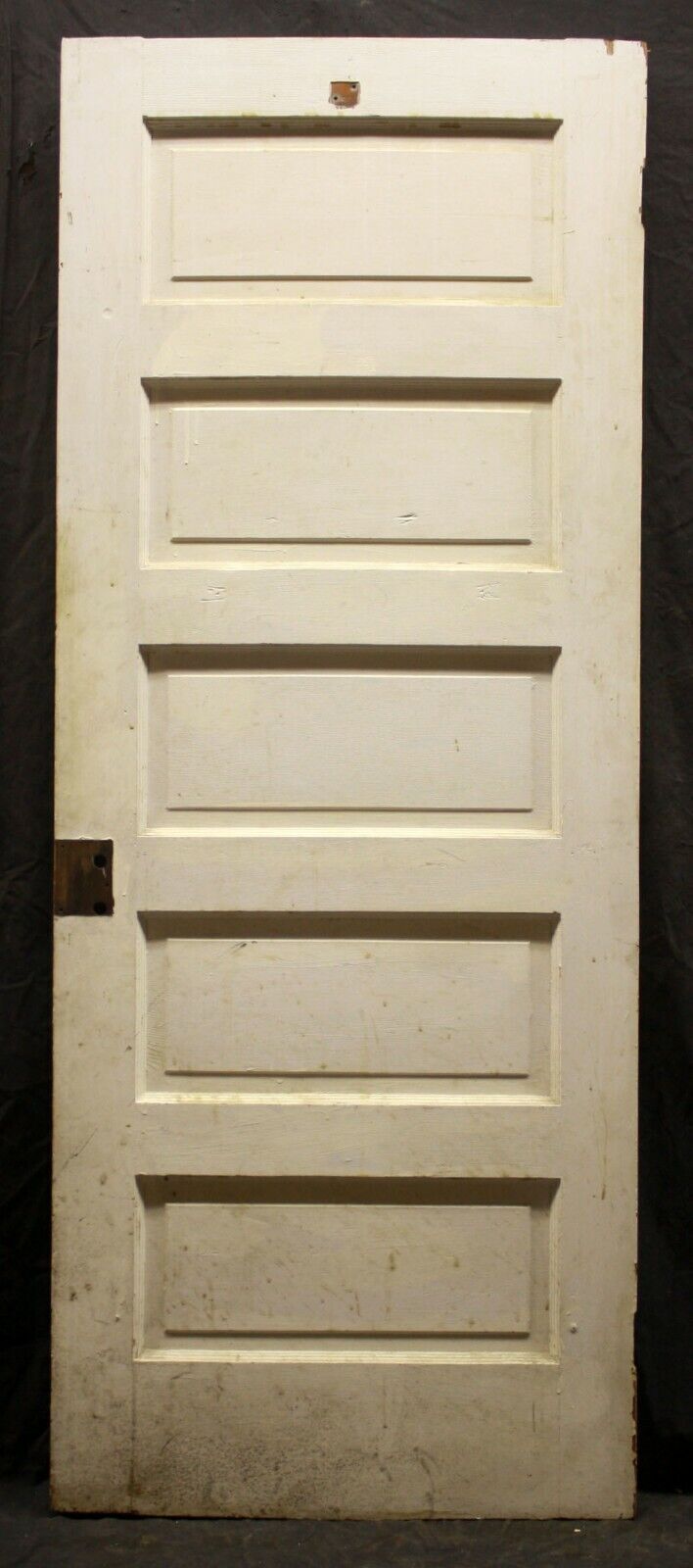 2 available 30"x78" Antique Vintage Old Salvaged Reclaimed Interior Wood Wooden Door 5 Panels