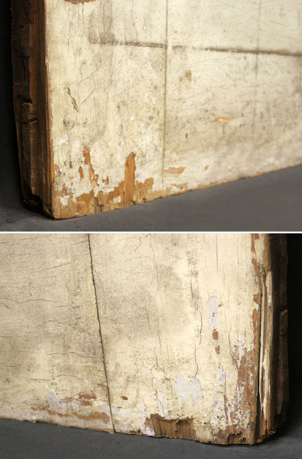 33"x89"x1.75" Antique Vintage Old Reclaimed Salvaged Victorian Wood Wooden Sliding Pocket Door Panels